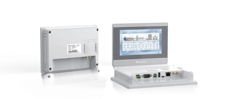 Flexem FE6370C HMI | 7-inch IoT Industrial Touch Screen Display - Industrial Product Image