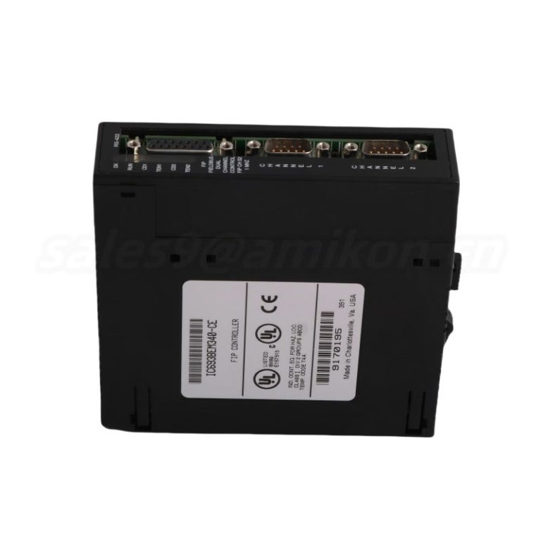 GE IC693BEM340 FIP Bus Controller Module - Industrial Product Image