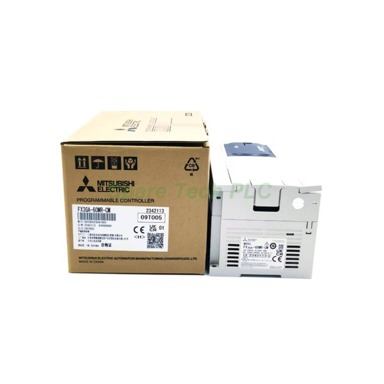 Mitsubishi FX3GA-60MR-CM PLC – MELSEC-F Controller - Industrial Product Image