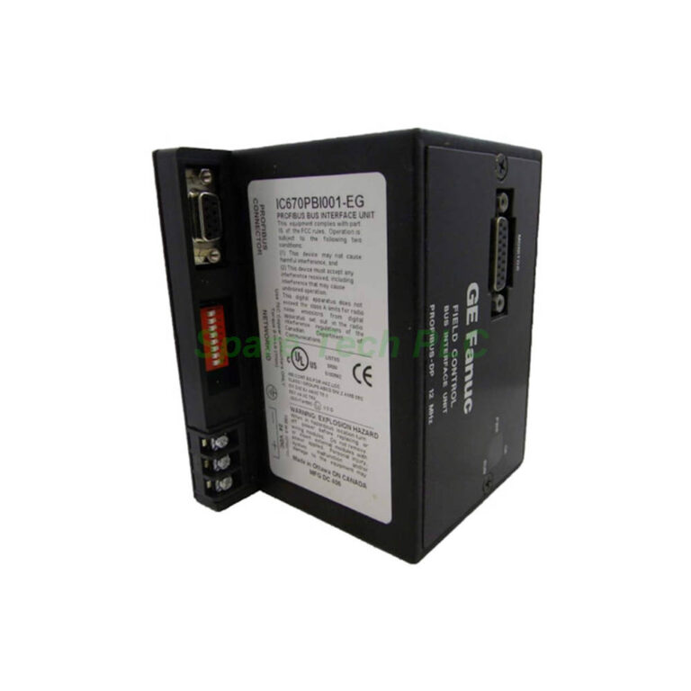 GE Fanuc IC670PBI001 Profibus Bus Interface