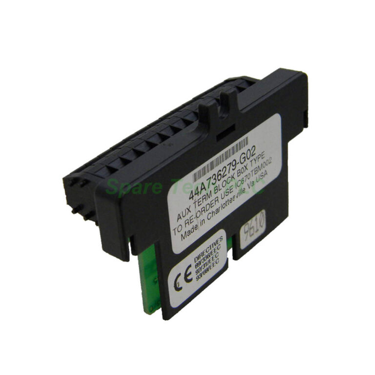 GE Fanuc IC670TBM002 Aux Terminal Strip Box Style