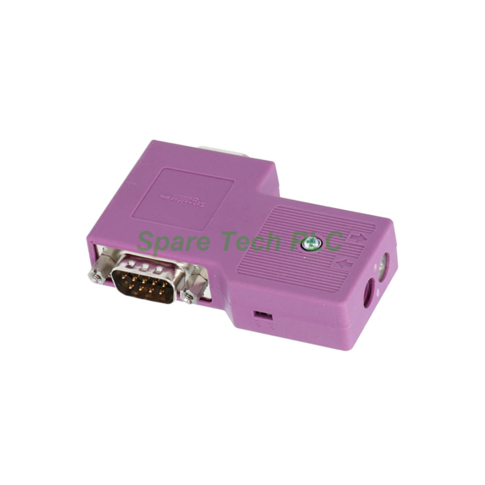 Figure 2: Technical layout and connection details for the Schneider Electric TSXCANKCDF90T CANopen.