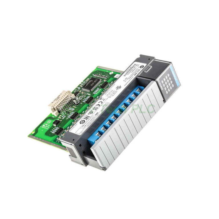 Allen-Bradley 1746-OB16 SLC500 DC Output Module - Industrial Product Image