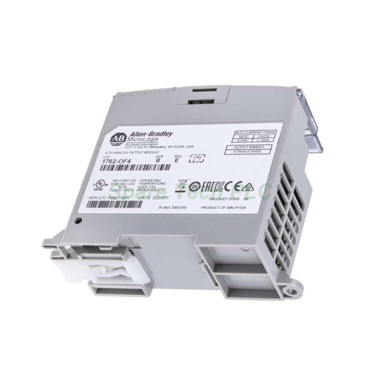 Allen-Bradley 1762-OF4 MicroLogix Analog Output Module - Industrial Product Image