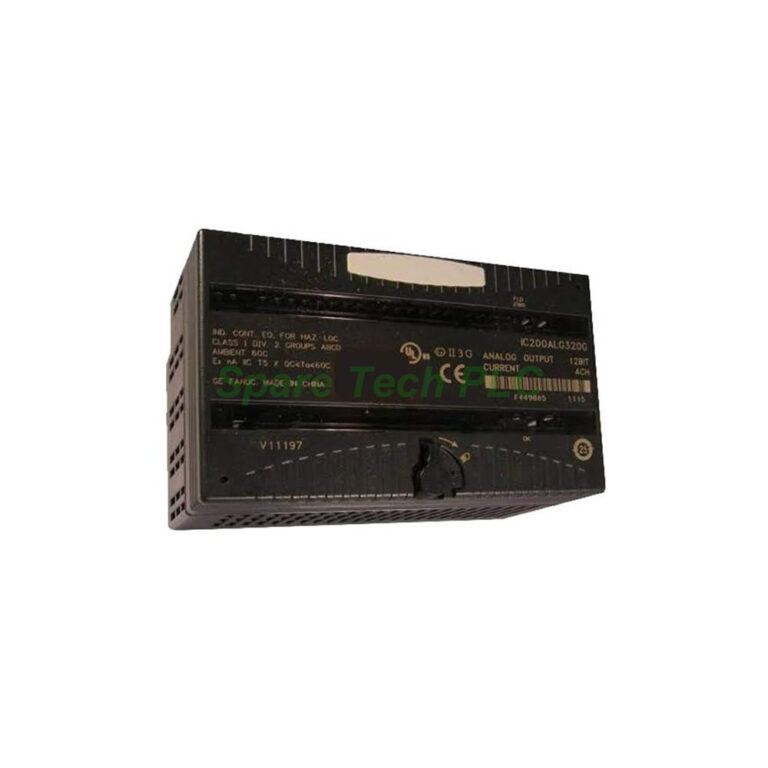 GE Fanuc IC200ALG320 Analog Output Module 4 Points - Industrial Product Image