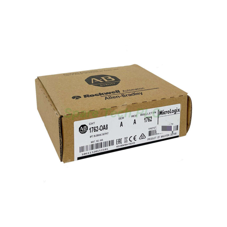 Allen-Bradley 1762-OA8 AC Solid-State Output Module - Industrial Product Image