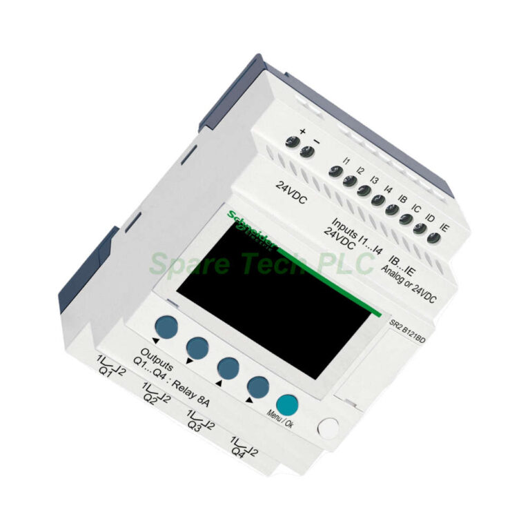 Schneider SR2B121BD Zelio Logic Smart Relay 12 I/O - Product Image