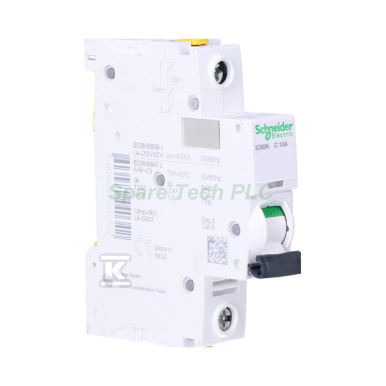 Schneider iC60N 1P C10 MCB | Acti9 10A Breaker - Product Image